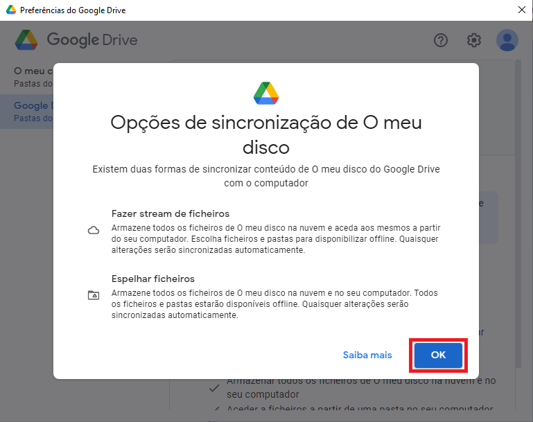 Como sincronizar o Google Drive com pastas do seu computador